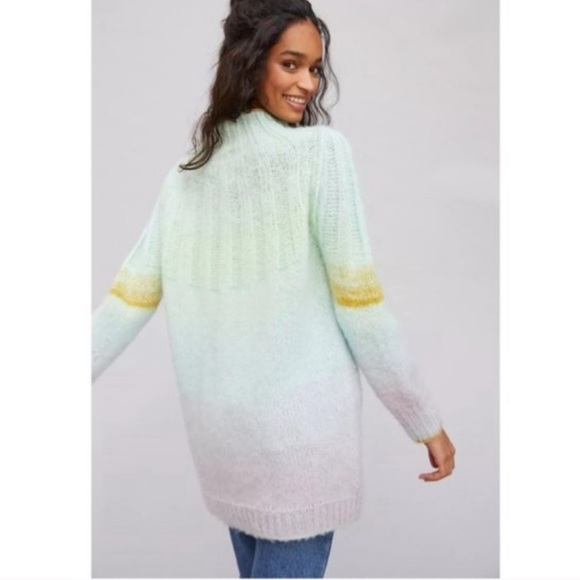 Anthropologie Perri Ombre Tunic Sweater S NWT - Picture 4 of 12